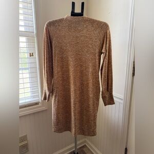 Maurices Yellow Mockneck Long Sleeve Dress Size Small